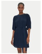Twinset Коктейлна рокля тъмносиня