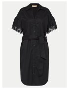 Twinset Рокля-риза 241TT2281 - черна