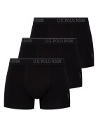 U.S. Polo Assn. Боксерки с лого - 3 чифта Черен/Сив