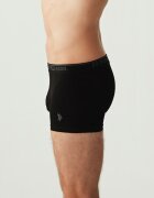 U.S. Polo Assn. Боксерки с лого - 3 чифта Черен/Сив