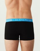 U.S. Polo Assn. Боксерки с памук и лого - 3 чифта Черен