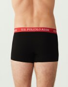 U.S. Polo Assn. Боксерки с памук и лого - 3 чифта Черен