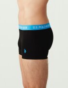 U.S. Polo Assn. Боксерки с памук и лого - 3 чифта Черен