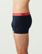 U.S. Polo Assn. Боксерки с памук и лого - 3 чифта Тъмносин
