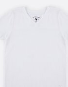 U.S. Polo Assn. Домашна тениска с шпиц Бял