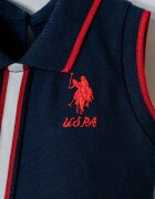 U.S. Polo Assn. Къса рокля с лого Червен/Бял/Тъмносин