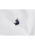 U.S. Polo Assn. Мъжка риза SLIM US40 бяла 98% памук 2% еластан