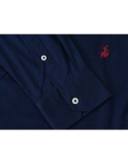 U.S. Polo Assn. Мъжка риза вталена бяла памук
