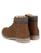 U.S. Polo Assn. Мъжки боти естествена кожа кафяви