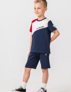 U.S. Polo Assn. Памучен къс спортен екип с цветен блок Червен/Бял/Тъмносин