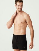 U.S. Polo Assn. Памучни боксерки със средна талия Черен