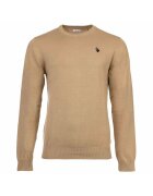 U.S. Polo Assn. Слим пуловер Бежов