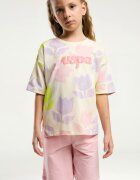 U.S. Polo Assn. Тениска и шорти - 2 части Светлорозов/Крем