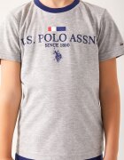 U.S. Polo Assn. Тениска и шорти с лога