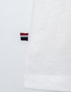 U.S. Polo Assn. Тениска с лого и къс панталон 2 части Бял/Меланж тъмно син