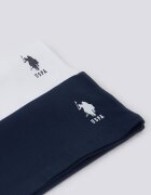 U.S. Polo Assn. Топове 2 броя Бял/Тъмносин