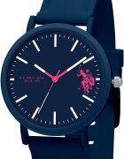 U.S. Polo Assn. Унисекс часовник US Polo Assn. Със силиконова каишка син Син