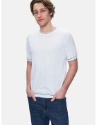 UCLA Fared Regular Fit Crewneck T-shirt - Бял