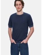 UCLA Fared Regular Fit Crewneck T-shirt - Тъмносин