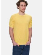 UCLA Fared Regular Fit Crewneck T-shirt - Жълт
