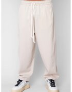 uFIT Дълги прави панталони Oversized от 100% Памук - 400гр/кв.м Premium Edition Бежово 20251