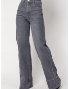 uFIT Еластични широки дънкови дънки Grey