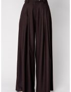 uFIT Елегантен дълъг панталон Brown 19466 - Кафяв