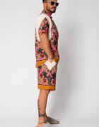 uFIT Комплект многоцветна риза и къс панталон 16240 Многоцветен
