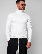 uFIT Пуловер с висока яка Off White 19857 Бял