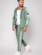 uFIT Спортен екип с качулка и лого Зелени аспержи