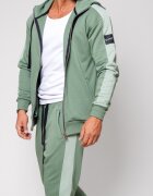 uFIT Спортен екип с качулка и лого Зелени аспержи