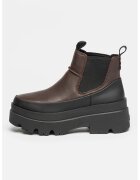 UGG Боти Brisbane тип Chelsea - Тъмнокафяв/Черен