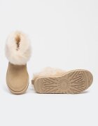 UGG Боти Classic Ultra Mini Chalet Mini Тъмнобежово