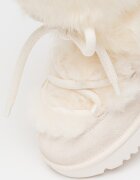 UGG Ботуши Chalet от пух Мръснобял