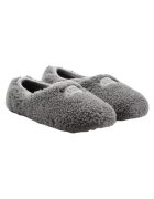 UGG Дамски чехли слипон - синтетичен косъм - сиви - зимни -