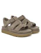 UGG Дамски сандали Smoke Plume - естествена кожа - модел с презрамки -