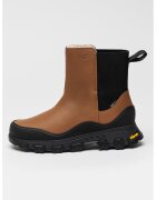 UGG Кожени боти Metrotrek тип Chelsea - Черен/Канелено кафяво