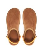 UGG Мъжки чехли Goldencoast Clog I - естествена кожа - кафяви