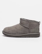 UGG Непромокаеми велурени боти Classic Mini II Сив