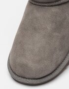 UGG Непромокаеми велурени боти Classic Mini II Сив