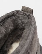 UGG Непромокаеми велурени боти Classic Mini II Сив