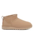 UGG Непромокаеми велурени боти Classic Ultra Mini с лесно обуване Светлокафяв