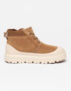 UGG Непромокаеми велурени боти Neumel Слонова кост/Карамел