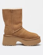 UGG Полускосени велурени ботуши Esmee Камел