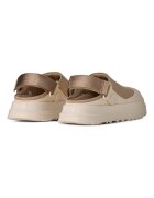 UGG Сабо Golden Glow с отворена пета Бежов/Крем