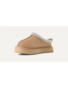 UGG Saboti din piele intoarsa pentru copii Tazz Sand 1122553-SAN