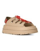UGG Сандали Golden Glow от кожа и текстил Червен/Бежов