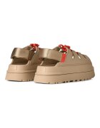 UGG Сандали Golden Glow от кожа и текстил Червен/Бежов