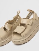UGG Сандали Golden Glow с равна платформа Бежов