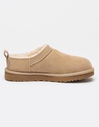 UGG Велурени боти Classic Micro Бежов